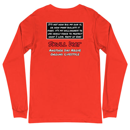 "Army Of One" Unisex Long Sleeve Tee AofO LonS