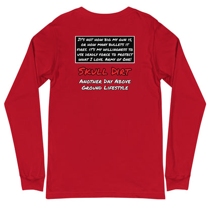 "Army Of One" Unisex Long Sleeve Tee AofO LonS