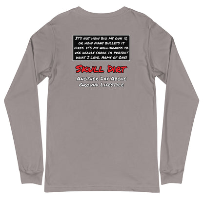"Army Of One" Unisex Long Sleeve Tee AofO LonS