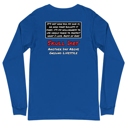 "Army Of One" Unisex Long Sleeve Tee AofO LonS