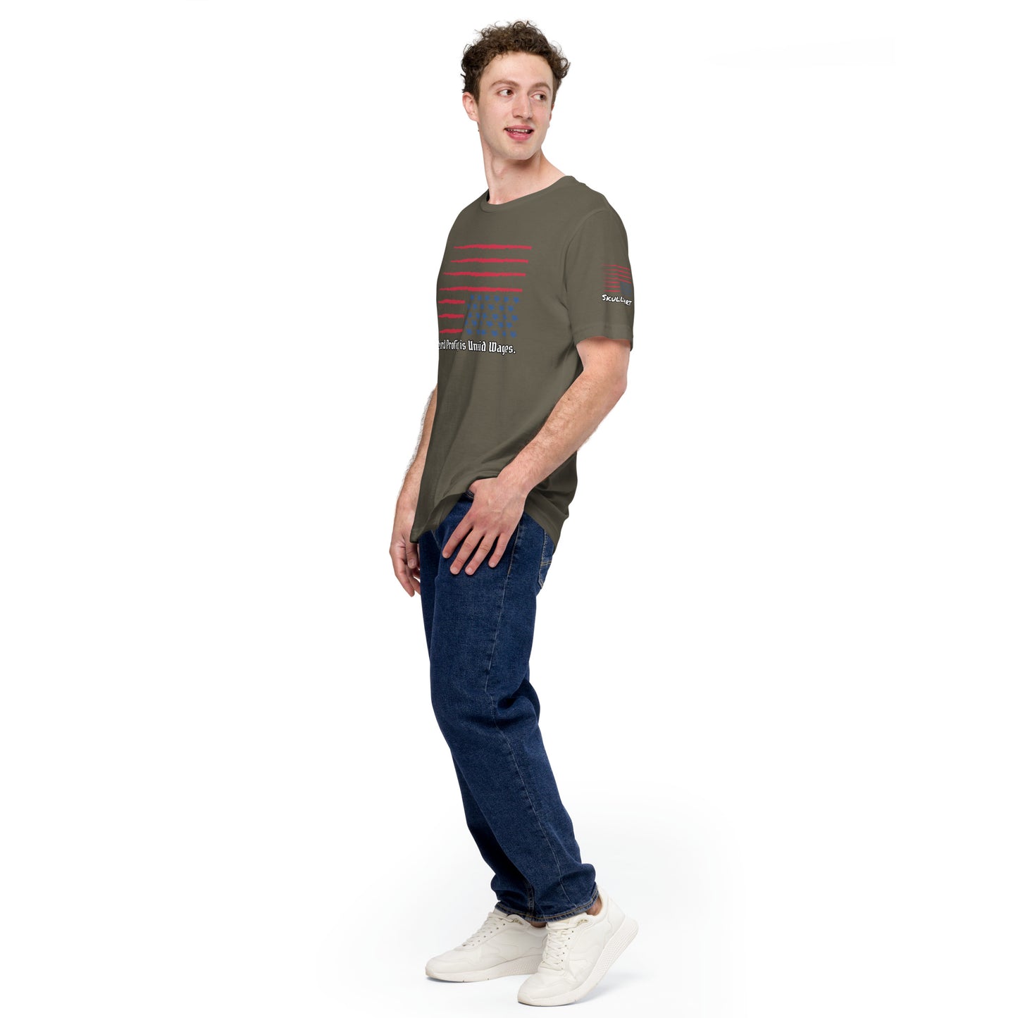 "Unpaid Wages" Unisex t-shirt TeeS